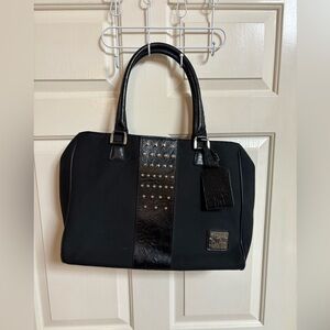 STUDIO by Diane Von Furstenburg Studded Randa Luggage Laptop Travel Tote